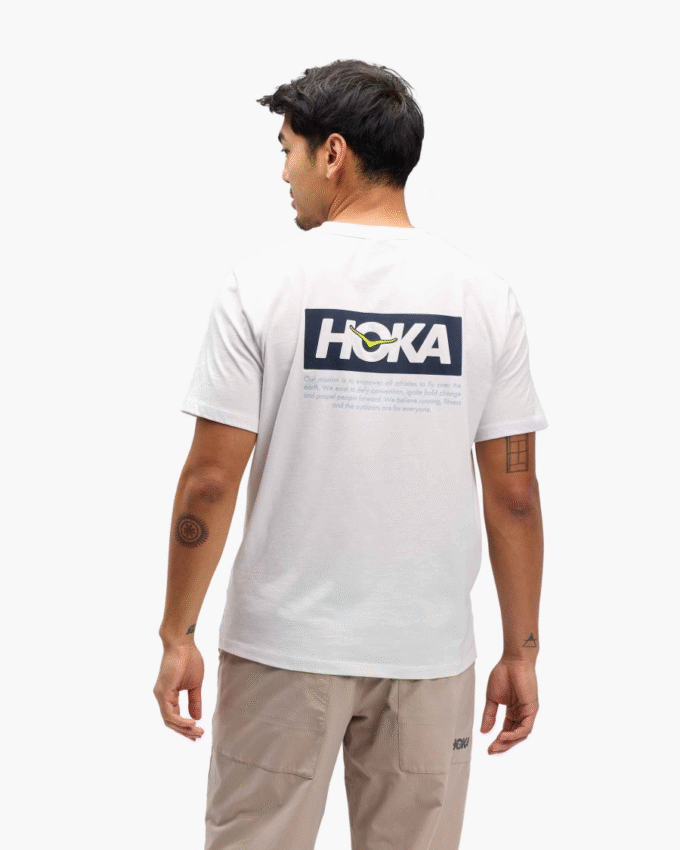 Camiseta de manga curta HOKA Manifesto