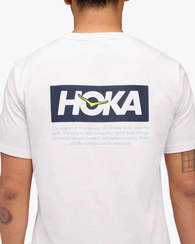 Camiseta de manga curta HOKA Manifesto