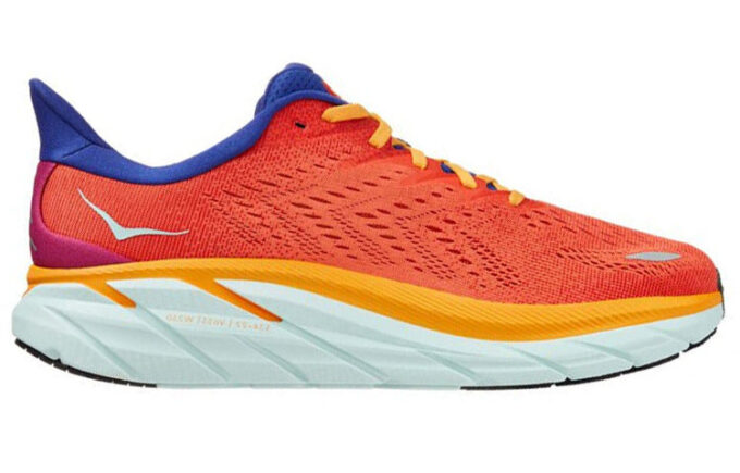 (WMNS) Clifton 8 ‘Laranja Fiesta Roxo’