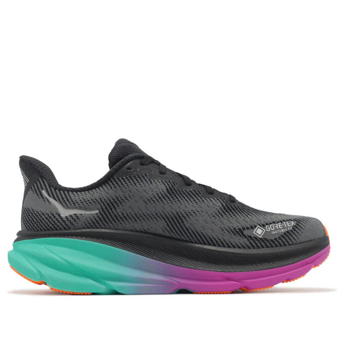 Clifton 9 Gore-Tex ‘Preto Azul Elétrico’