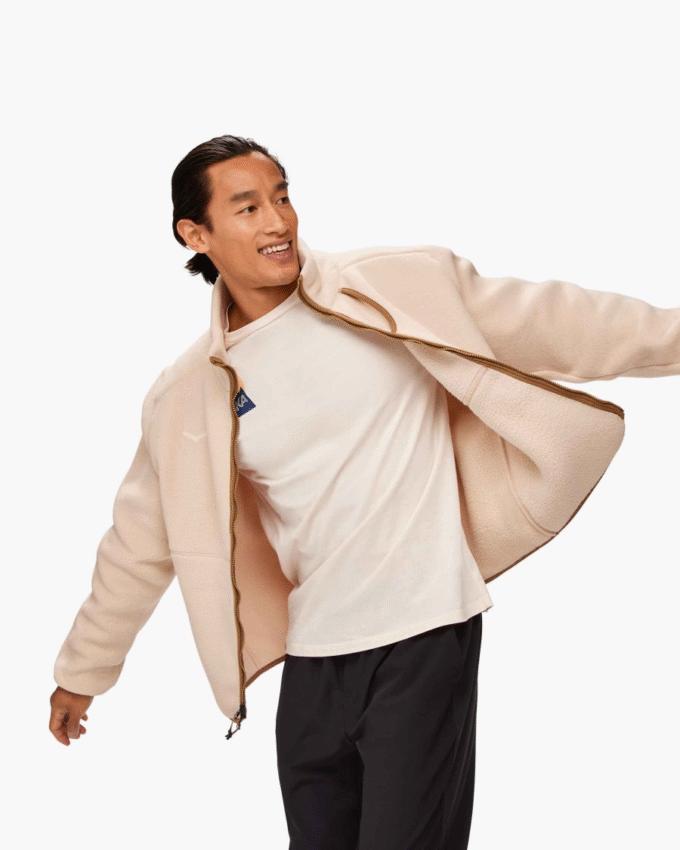 Fleece Ridgetop com zíper completo