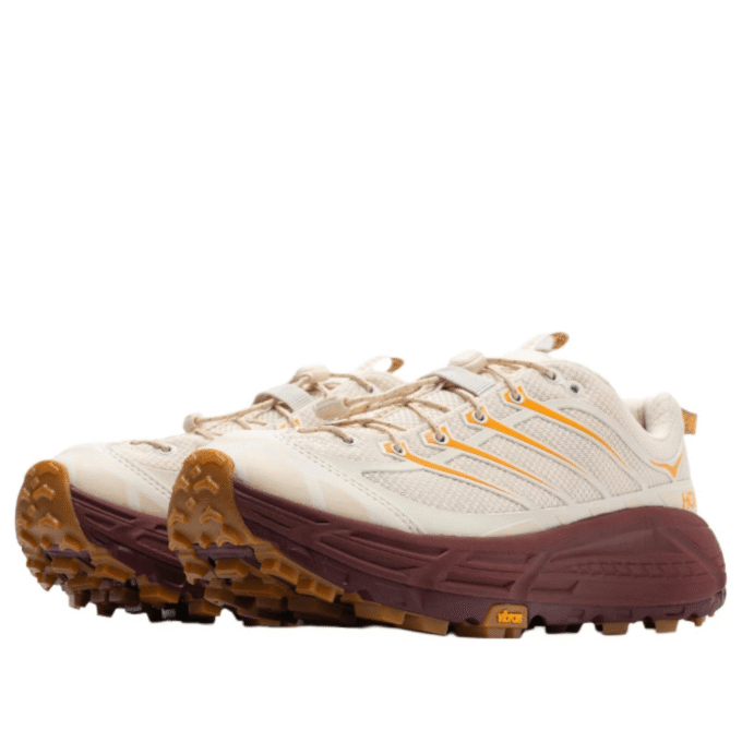 Mafate Three2 ‘Vanilla Varsity Burgundy’