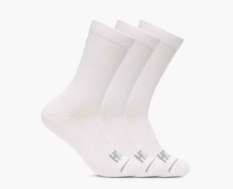 Pacote com 3 pares de meias Crew Run