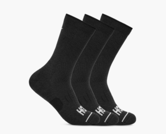 Pacote com 3 pares de meias Crew Run