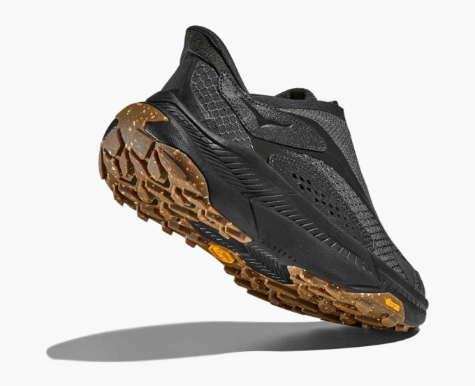 Pacote com 3 pares de meias invisíveis HOKA para corrida