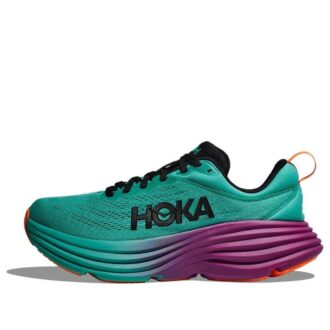 (WMNS) Bondi 8 ‘Aqua Elétrica Preta’