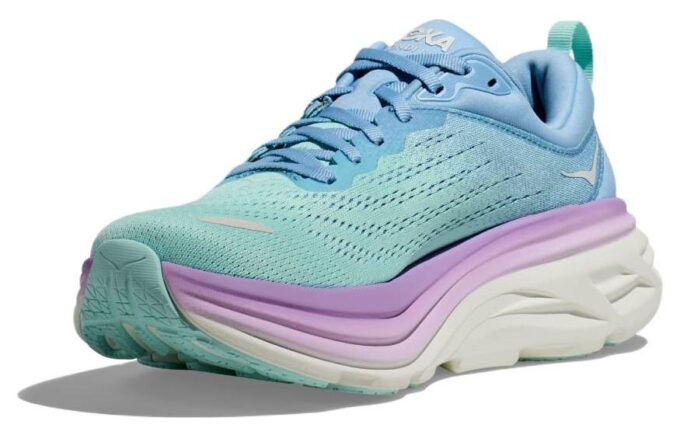 (WMNS) Bondi 8 D Wide ‘Azul Arejado Roxo Oceano Ensolarado’
