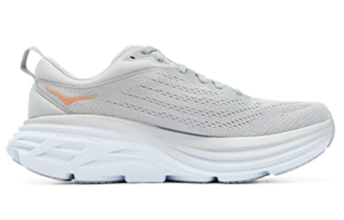 (WMNS) Bondi 8 Wide D ‘Laranja Cinza Claro’