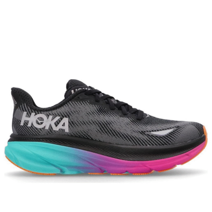 (WMNS) Clifton 9 Gore-Tex ‘Preto Azul Elétrico’ (WMNS) Clifton 9 Gore-Tex ‘Preto Azul Elétrico’