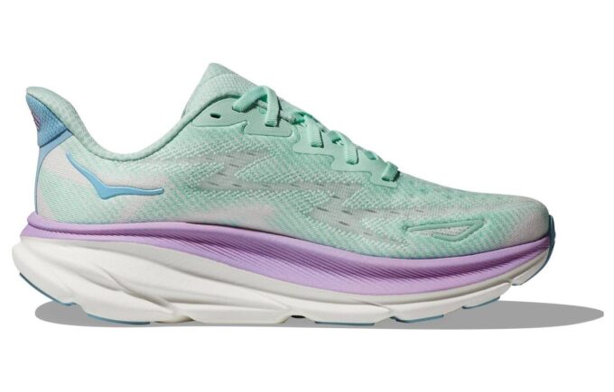 (WMNS) Clifton 9 ‘Névoa Lilás Oceânica Iluminada pelo Sol’