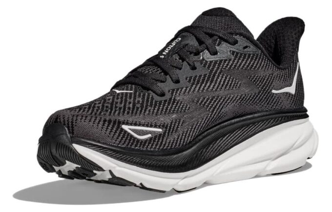 (WMNS) Clifton 9 Wide ‘Preto e Branco’