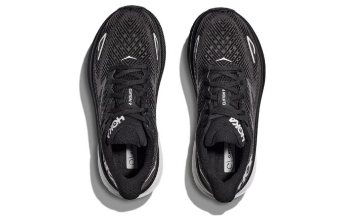 (WMNS) Clifton 9 Wide ‘Preto e Branco’