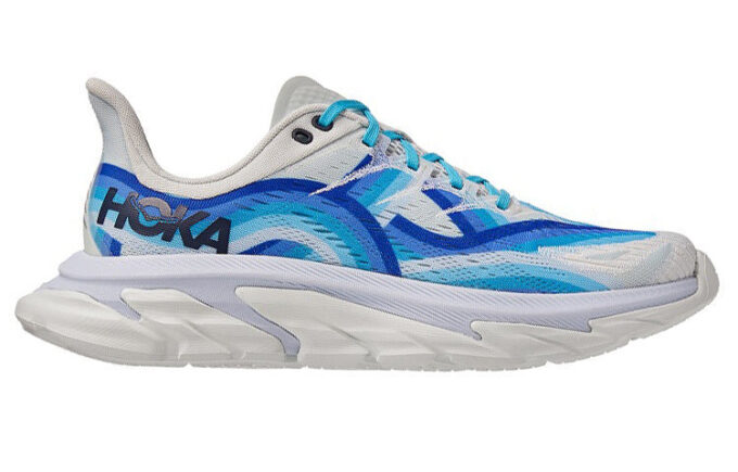 (WMNS) Clifton Edge Geométrico ‘Branco Azul Deslumbrante’