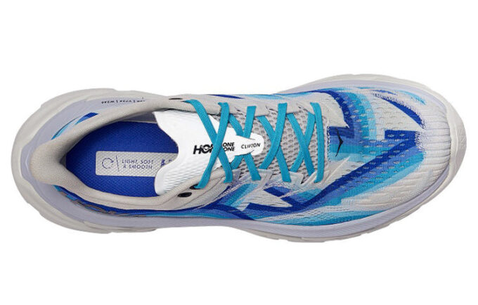 (WMNS) Clifton Edge Geométrico ‘Branco Azul Deslumbrante’