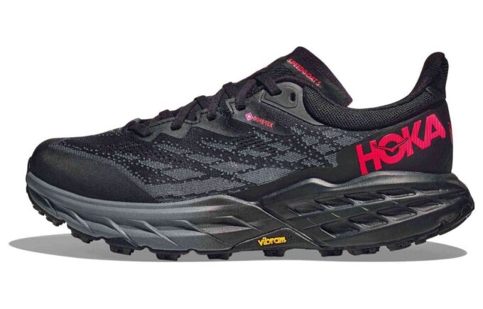 (WMNS) Speedgoat 5 GORE-TEX ‘Preto Vermelho’