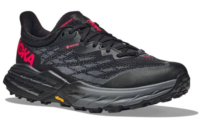 (WMNS) Speedgoat 5 GORE-TEX ‘Preto Vermelho’
